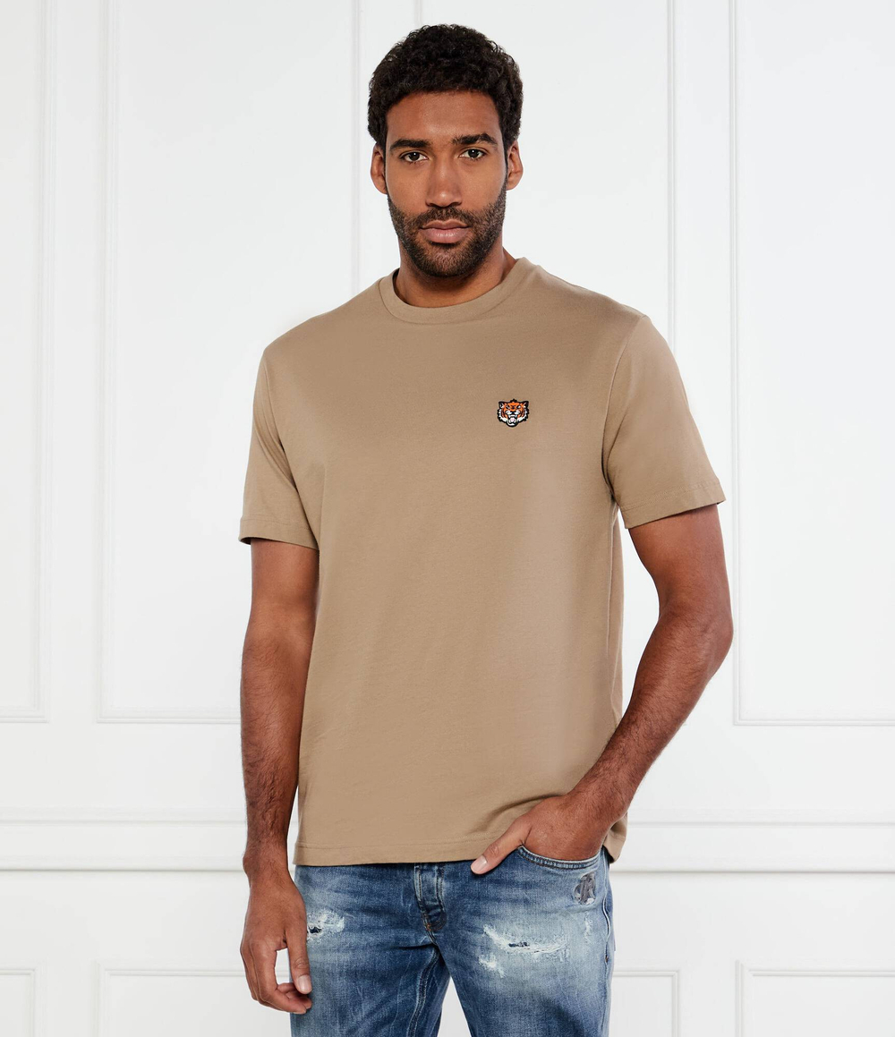 Футболка HAPPY TIGER Kenzo - бежевый(FF55TS5274SG)