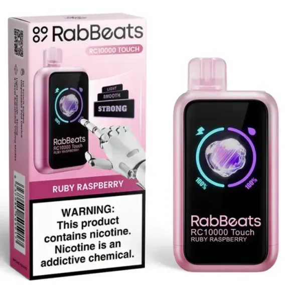ELF BAR RabBeats RC10000 Touch - Ruby Raspberry (5% nic)
