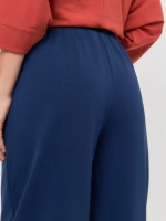 Брюки бананы трикотажные