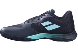 Мужские кроссовки для бадминтона/сквоша Babolat Shadow Spirit 2 - black/cyan