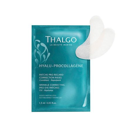 Thalgo Патчи для кожи вокруг глаз Hyalu-Procollagène Wrinkle Correcting Eye Pro Patches 1*2 мл