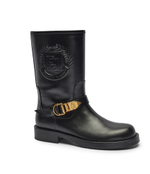 Кожаные ботильоны Elisabetta Franchi - черный(SA56B46E2)