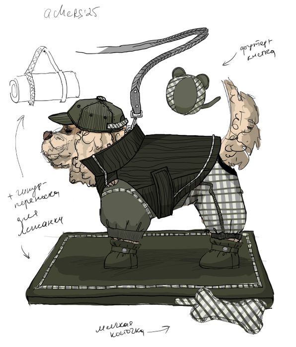 ИГРУШКА-МЯЧ САВЬЕ ДЛЯ СОБАК ХАКИ