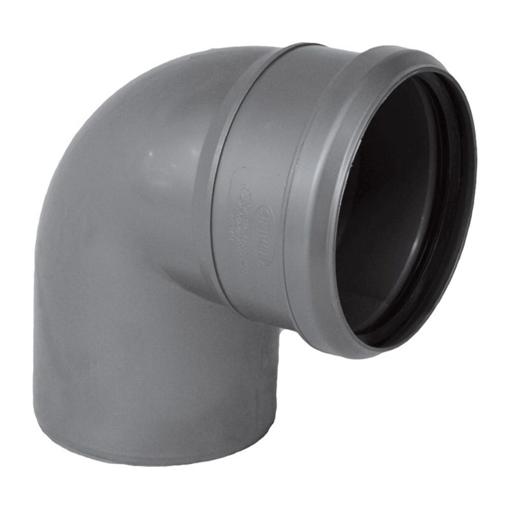 Отвод 110мм-87* внутренняя канализация Россия /20