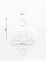 Крышка стеклянная для чайника  серии "Танг пу"