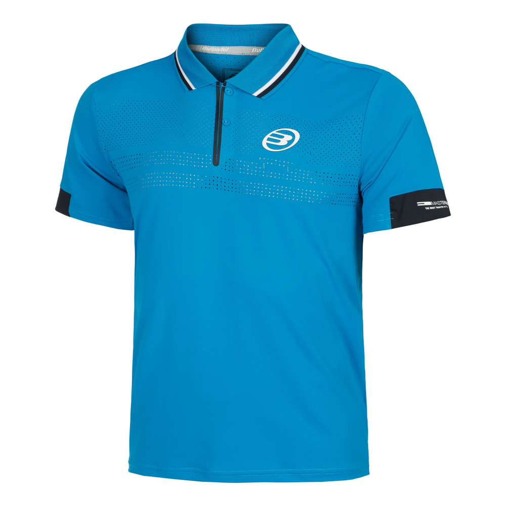 Мужское теннисное поло Bullpadel Nejo Polo Men - Blue