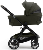 Коляска Agex Prima Pro 3 в 1 с автокреслом i-Safe S Black APF664 Green (Зеленый)