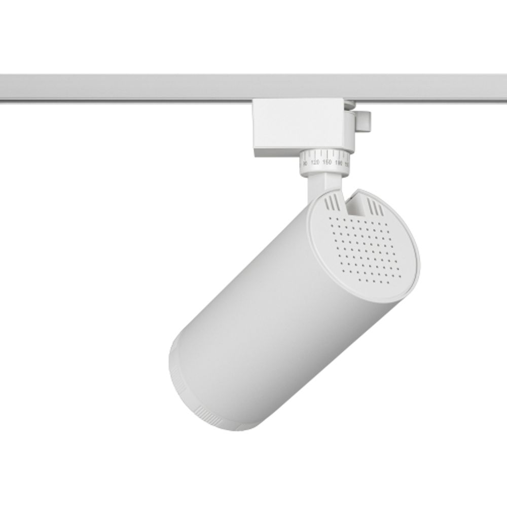 Трековый светильник однофазный ЭРА TR59-3030 WH светодиодный 30Вт 3000К белый