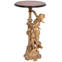 Подставка декоративная Летний вечер Бронза Орех