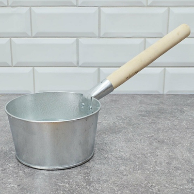 Ковш 1,5л оцинкованный