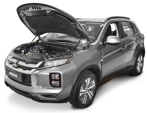 Газовые упоры капота АвтоУпор для Mitsubishi ASX I рестайлинг 2020-н.в., 2 шт., UMIASX021