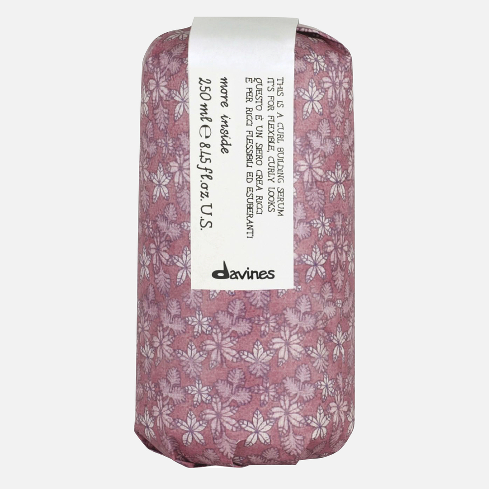 DAVINES Curl Building Serum Сыворотка More Inside для создания локонов, для упругих эластичных завитков, 250 мл