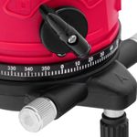 Лазерный уровень CRL-30R, 30 м, красный луч, батарейки, резьба 5/8" MTX