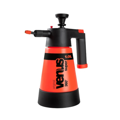 KWAZAR VENUS SUPER Опрыскиватель компрессионный для нейтральных растворов, оранженый 1 л.