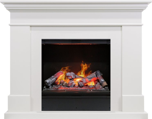 Каминокомплект California - Алебастр с очагом Engine 56-600 LL