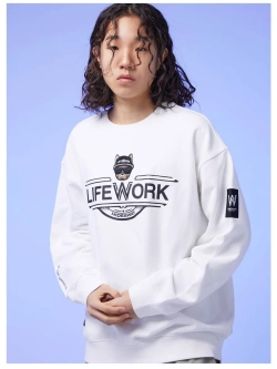 Свитшот с логотипом hipdok face