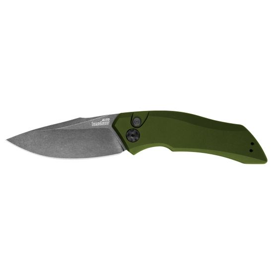 Складной нож KERSHAW Launch 1 7100OLBLK c клинком из стали 154CM, рукоять алюминий