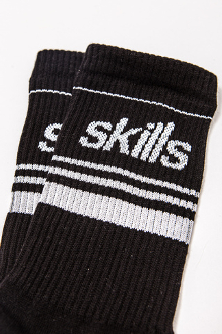 Носки SKILLS Logo Lines Черный
