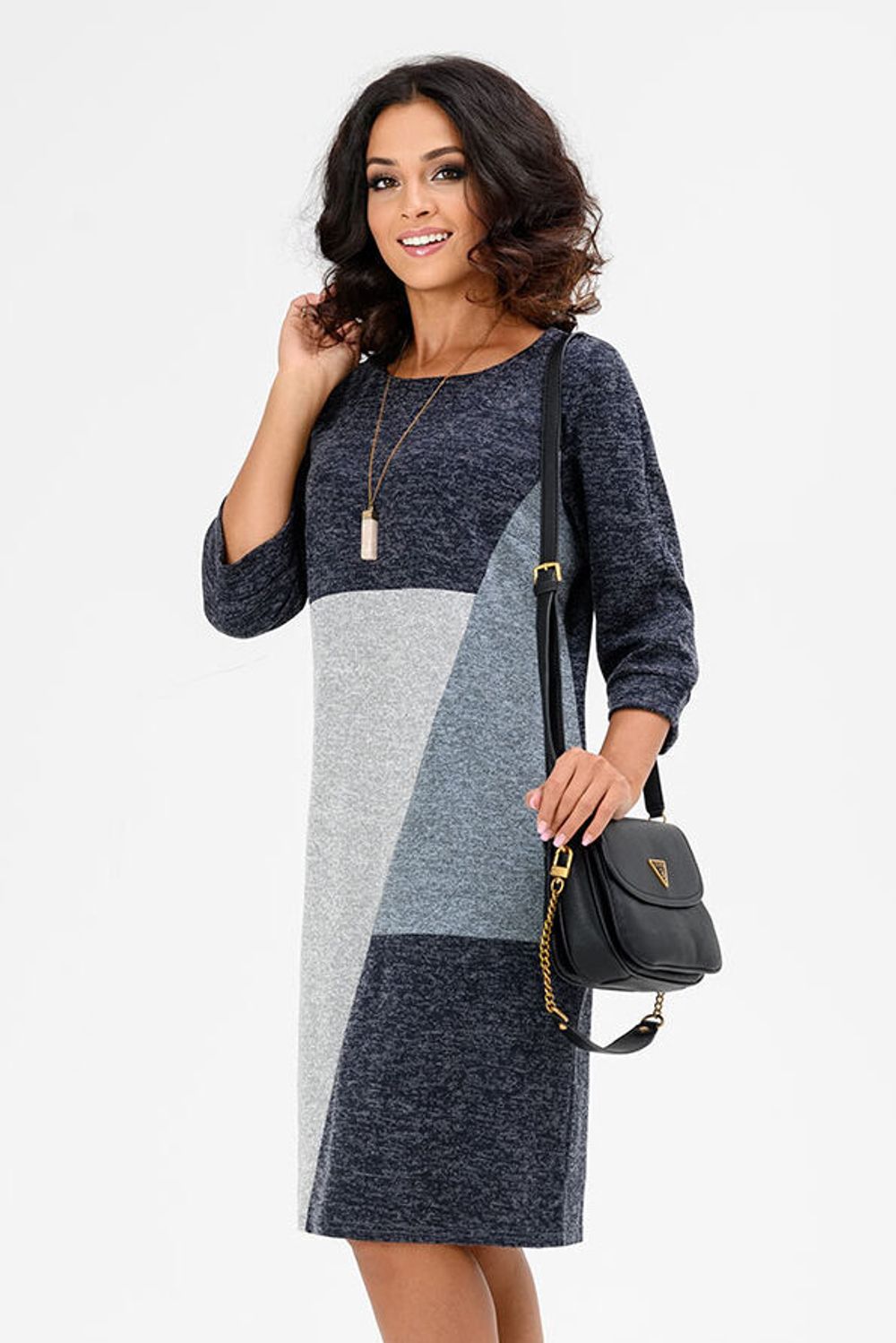 Платье Элоиза (46-64) Serenada синий (Акция)