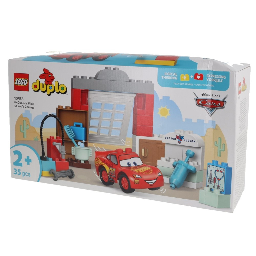 OUTLET LEGO DUPLO Disney - Визит МакКуина в мастерскую Шерифа 10456