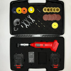 Аккумуляторный угловой гравер бормашина с усиленным валом и регулировкой оборотов