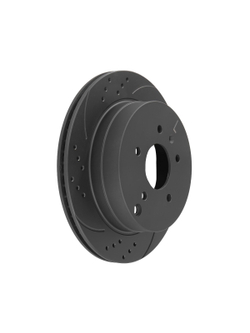 Диск тормозной задний перфорированный PRO-LINE с покрытием комплект CHEVROLET CAPTIVA GANZ GIJ06040S