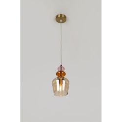 Светильник подвесной (подвес) Rivoli Corina 4114-201 1 х Е27 40 Вт дизайн | Rivoli