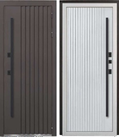 Металлическая дверь VenMar «Крона Термо RAl 8019»