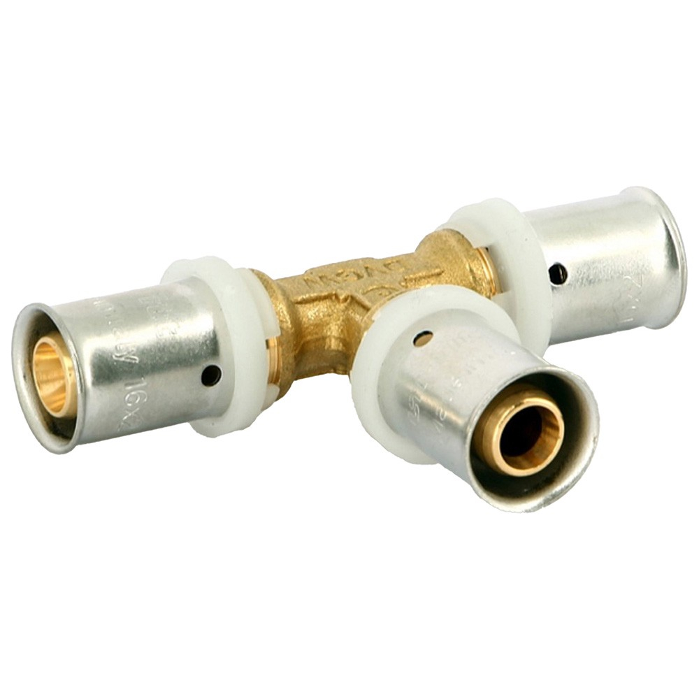 Тройник Uni-Fitt пресс 16