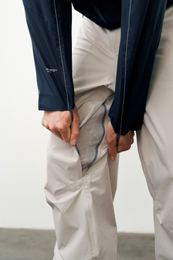 Брюки Nothomme Blue Nano-Grade Lightweight Shell Pants "Light Grey"