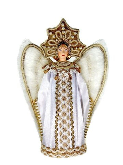 Фарфоровая кукла коллекционная Царевна-Лебедь