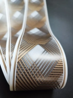 Бордюр для обоев бумажный 6 см окантовка лента белый