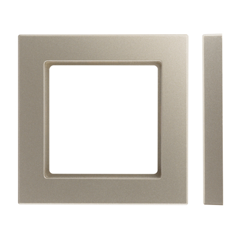 Рамка 1 постовая Slim LIREGUS EPSILON K14-145-01.E/Ch шампань