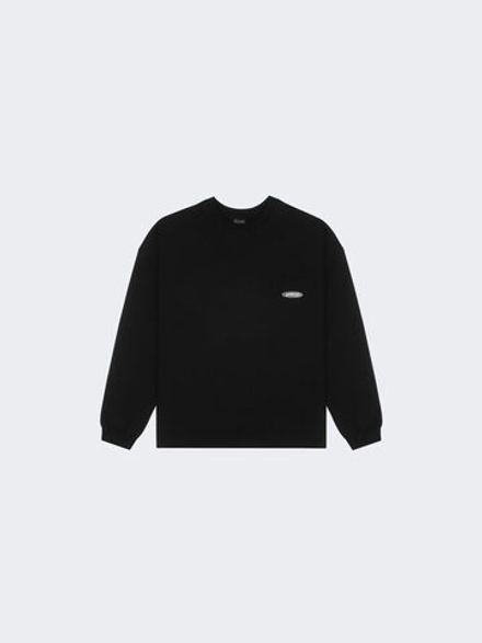 Лонгслив UNIFORM Relaxed Pocket, Черный