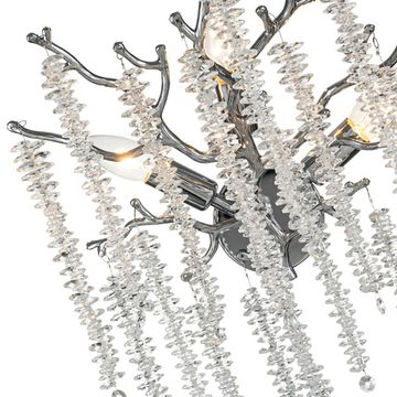 Светильник настенный 3*Е14 2167/09/03W хром Eiva Stilfort