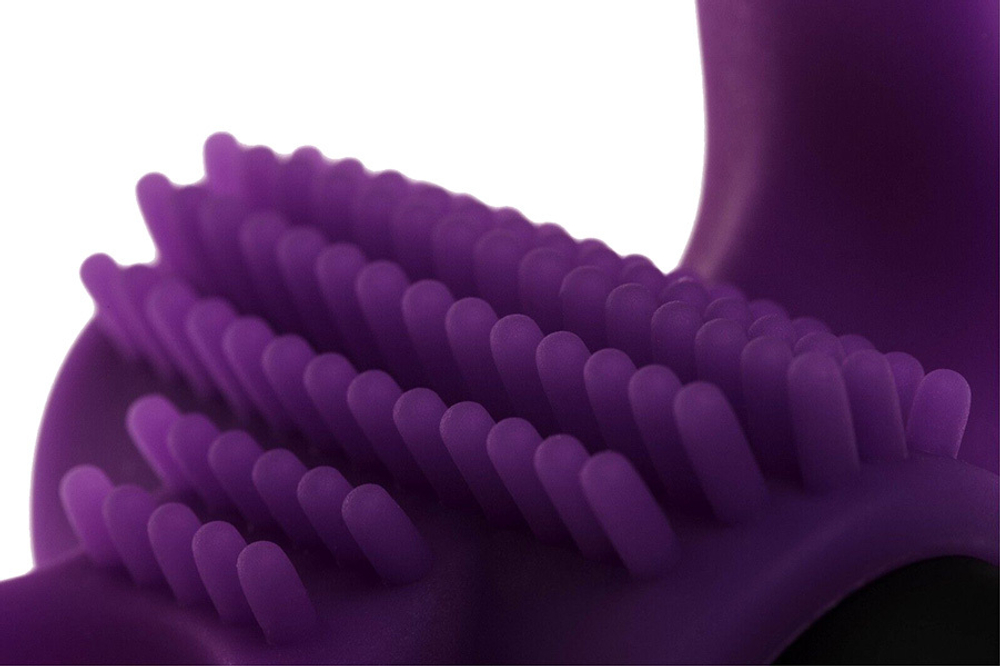 Эрекционное кольцо 5,7см с подхватом мошонки и стимуляцией клитора Adrien Lastic Bullet Lastic Ring