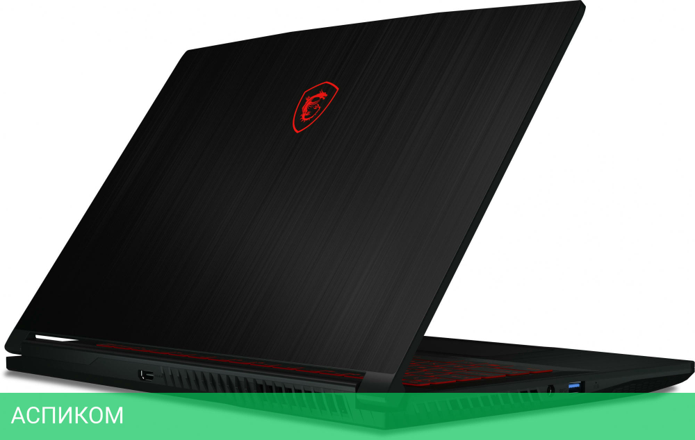 Ноутбук MSI GF63 Thin 12UCX-1037XRU Black (9S7-16R821-1037)