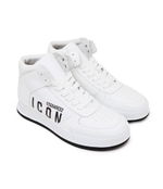 Кожаные кроссовки Dsquared2 - белый(SNM0319 01502228)