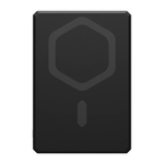 Внешний аккумулятор MagSafe UAG SRGE Slim 5K (5000 мА·ч) Беспроводная зарядка: Qi 10 Вт. Проводная зарядка: USB-C. Есть LED-индикация. Энергоёмкость — 18 Вт·ч. Максимальная выходная мощность — 20 Вт