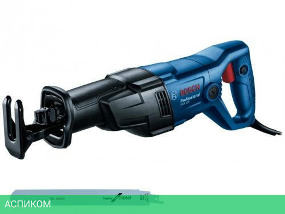 Сабельная пила Bosch GSA 120 + 1 пильное полотно (0.601.6B1.020)