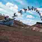 Надувная подушка «RideAir» для байк-трюков и прыжков, 16×9×2,6 м