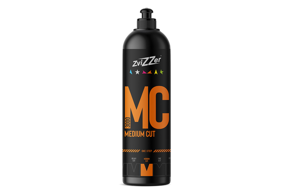 ZviZZer MC 3000 Medium Cut (ONE STEP) Полировальная паста одношаговая, 250ml