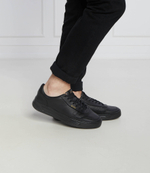 Кожаные кроссовки baltimore_tenn_ltl BOSS BLACK - черный(50502893)