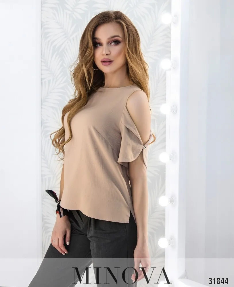 Блуза 4087н-капучино Minova
