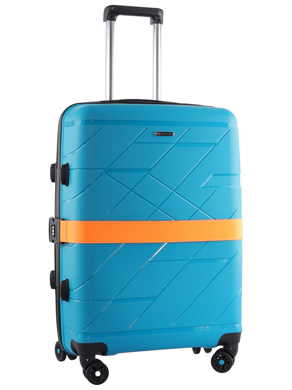 Чемодан 463 / С ремнем / Полипропилен