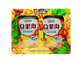 Мармелад Q pulh вкус АНАНАС 28гр