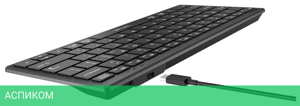 Клавиатура A4Tech Fstyler серый (FX51)