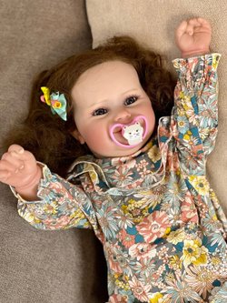 Кукла Реборн мягконабивная 60см в пакете (FA-354)