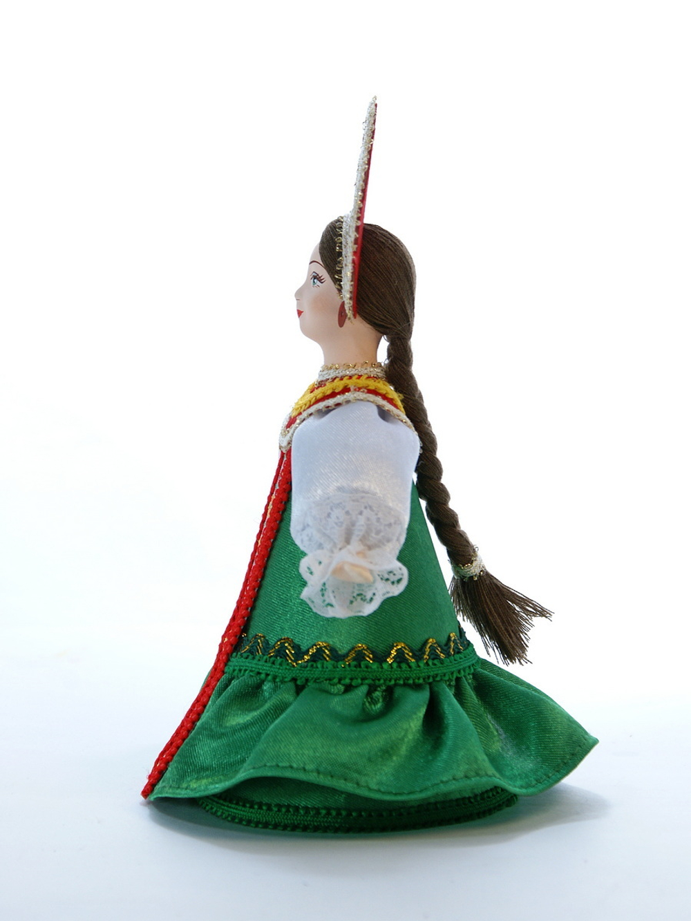 Кукла коллекционная в Девичьем праздничном костюме
