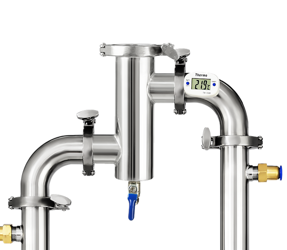 Джин-корзина 1,5" с выходами в разные стороны